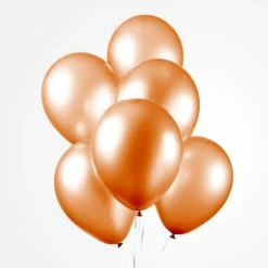 Ballonger Metallisk Oransje