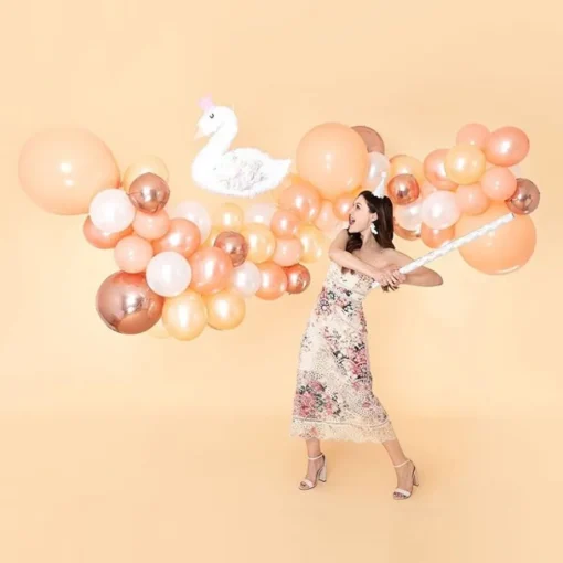 Ballonger Metallisk Oransje