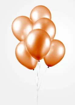 Ballonger Metallisk Oransje