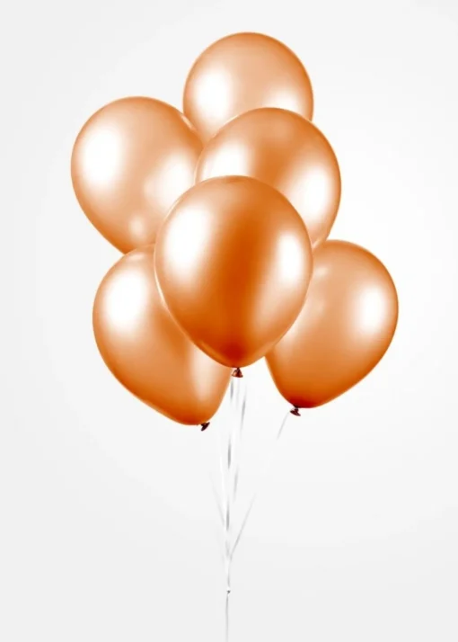 Ballonger Metallisk Oransje