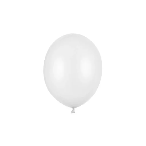 Ballonger Metallisk Pure Hvit