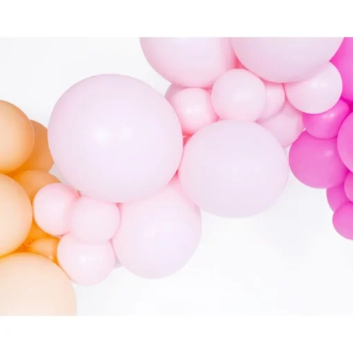 Ballonger Pastell Blekrosa
