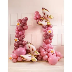 Ballonger Pastell Burgunder