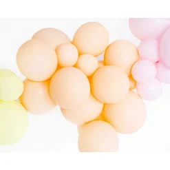 Ballonger Pastell Lys Ferskenfarge
