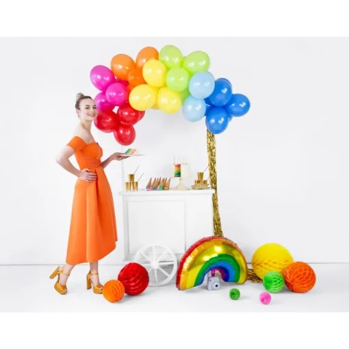 Ballonger Pastell Mandarin Oransje