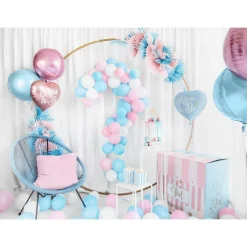 Ballonger Pastell Pure Hvit