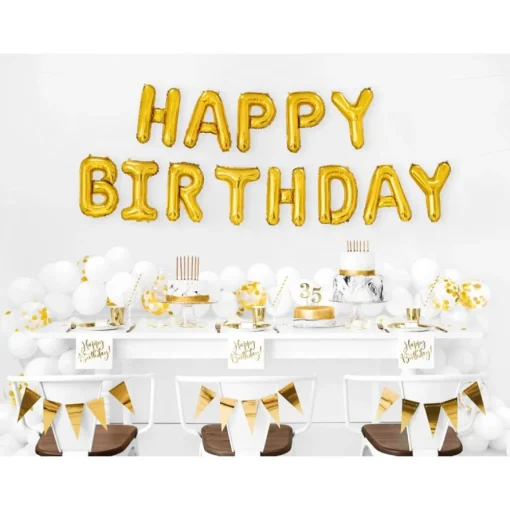 Ballonger Pastell Pure Hvit