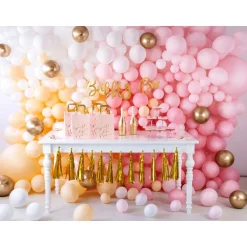 Ballonger Pastell Pure Hvit