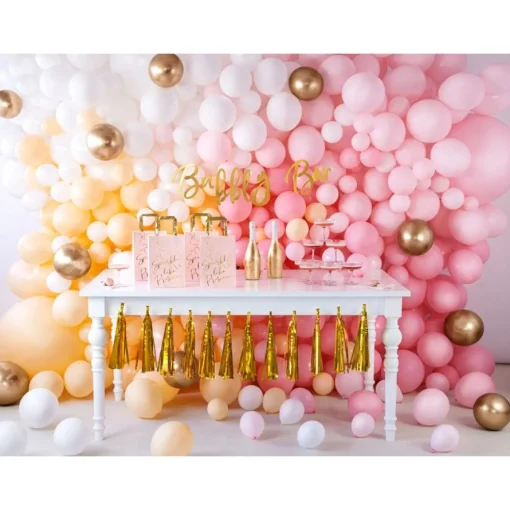 Ballonger Pastell Pure Hvit