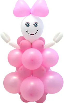 Ballongfigur Jente DIY