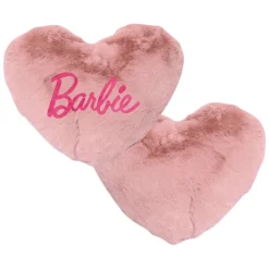 Barbie® Hjerte Pute Lyserosa