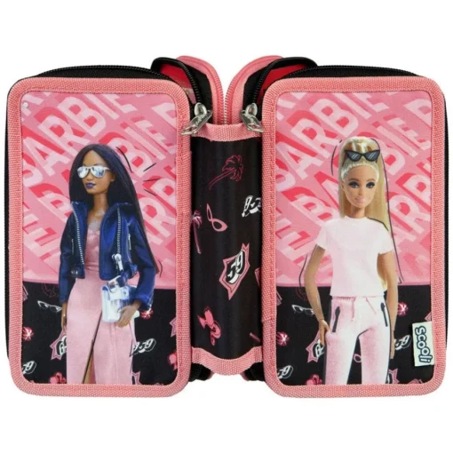 Barbie® 3-lags Pennal Rosa