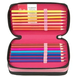 Barbie® 3-lags Pennal Rosa