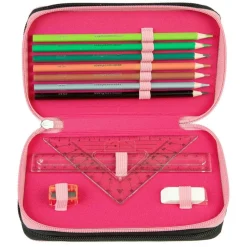 Barbie® 3-lags Pennal Rosa
