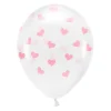 Basic Hjerte Ballonger Rosa
