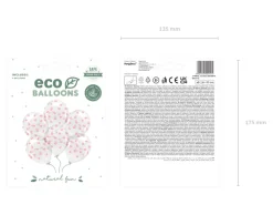 Basic Hjerte Ballonger Rosa