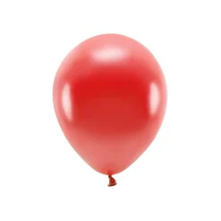 Basic Metalliske Latexballonger Rød