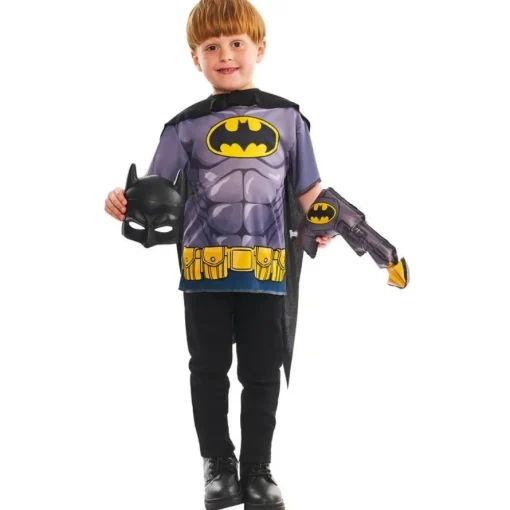 Batman® Kappe & Maske Barnekostyme