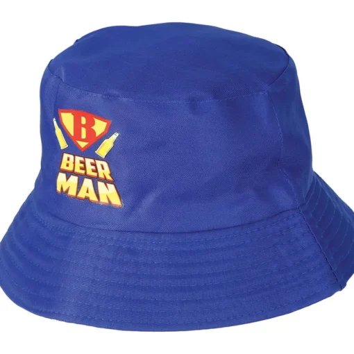 Beer Man Bøllehatt Blå