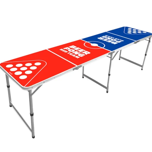 Beer Pong Bord Red VS Blue