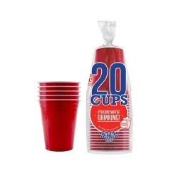 Beer Pong Kopper Rød