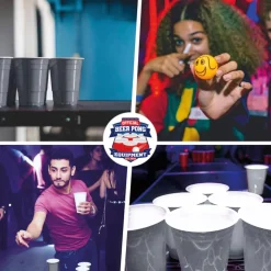 Beer Pong Kopper Sølv
