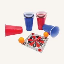 Beerpong Twister Spill