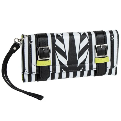 Beetlejuice® Stripete Lommebok Svart og Hvit