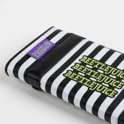 Beetlejuice® Stripete Lommebok Svart og Hvit