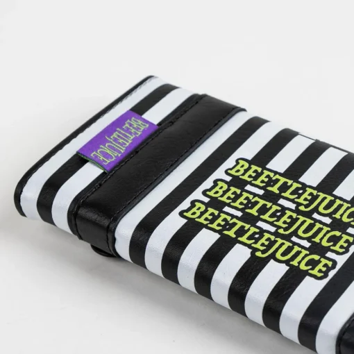 Beetlejuice® Stripete Lommebok Svart og Hvit