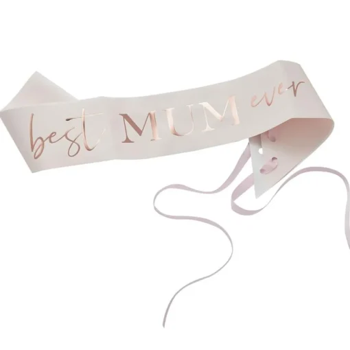 Best Mum Ever Morsdag Skråbånd