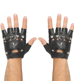 Biker Hansker Lærlook