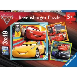 Biler® 3-i-1 Puslespill