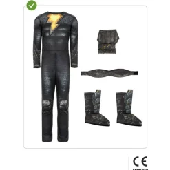 Black Adam® Barnekostyme