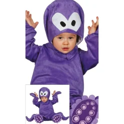 Blekksprut Babykostyme Lilla