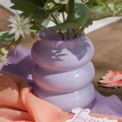 Bølgete Vase Lilla