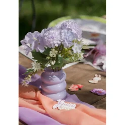 Bølgete Vase Lilla