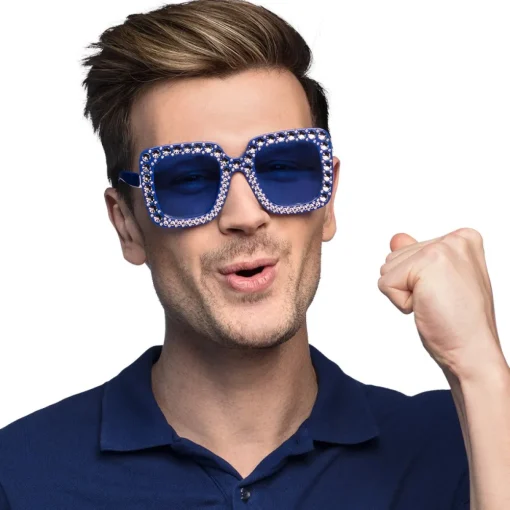 Bling Briller Blå