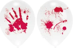 Blodig Håndavtrykk Ballonger