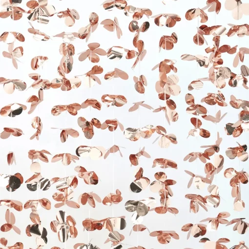 Blomster Backdrop Gullrosa