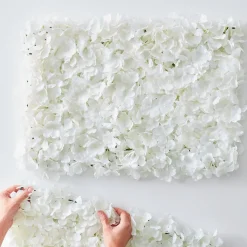 Blomster Forheng Hvit