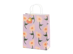 Blomster Gavepose Lilla
