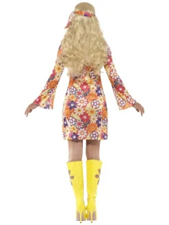 Blomster Hippie Kjole Kostyme