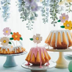 Blomster Kaketopper