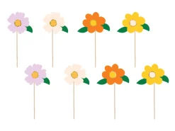 Blomster Kaketopper