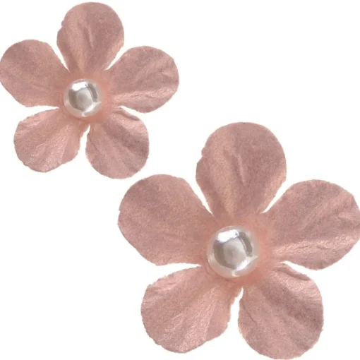 Blomster Konfetti Fersken