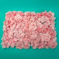 Blomster Panel Lyserosa