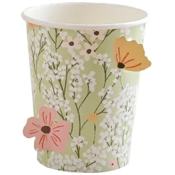 Blomster Pappkrus Grønn