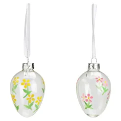 Blomster Påskeegg Kuler På Snor