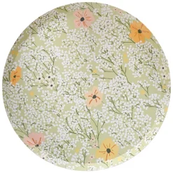 Blomster Tallerkener Grønn